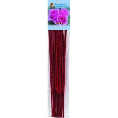 Powerful Indian Incense Sticks 22 Pack - Rose - Magick Magick.com