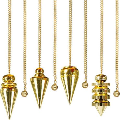 Solid Brass Pendulum (Random Design) - Magick Magick.com