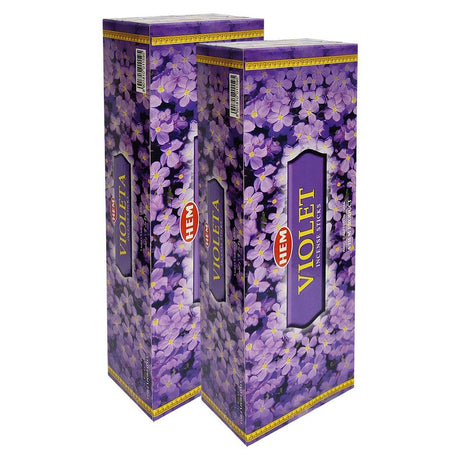 Violet HEM Incense Stick 20 Pack - Magick Magick.com