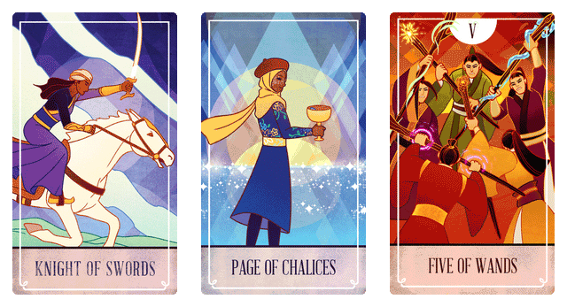 The Fablemaker's Animated Tarot Deck by Misty Bourne, Kami Areopagita