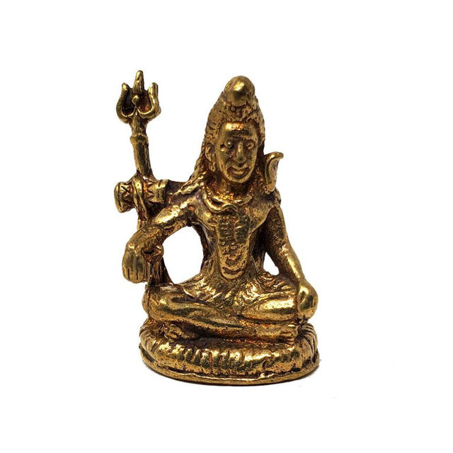 1-2" Mini Statue - Trimurti Lord Shiva, Vishnu or Brahma (Assorted Design) - Magick Magick.com
