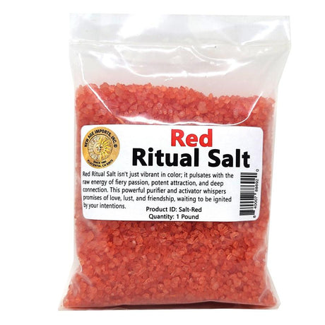 1 lb Ritual Salt - Red - Magick Magick.com