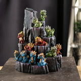 10" Dragon Display with 12 Dragon Statues - Magick Magick.com