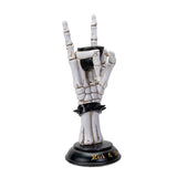 10" Rock On Skeleton Hand Tealight Candle Holder - Magick Magick.com