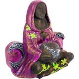 10" Volcanic Stone Statue - Triple Moon Goddess - Magick Magick.com