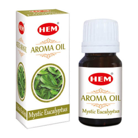 10 ml Hem Aroma Oils - Mystic Eucalyptus - Magick Magick.com