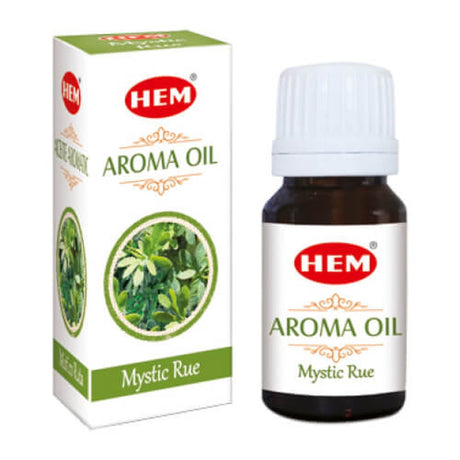 10 ml Hem Aroma Oils - Mystic Rue - Magick Magick.com
