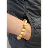 10 mm Elastic Bracelet Round Beads - Palo Santo - Magick Magick.com