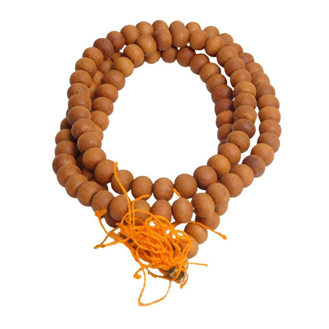 10 mm Sandalwood Prayer Mala (108 Beads) - Magick Magick.com