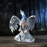 10.25" Fairy Statue - Spirit of Winter - Magick Magick.com