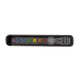 10.25" Seven Chakra Stick Incense Burner - Magick Magick.com