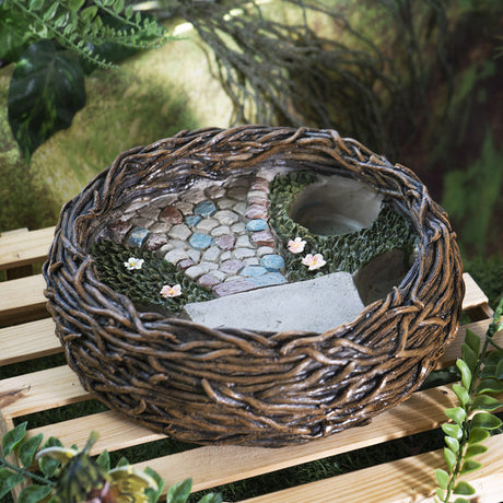 10.3" Bird Nest Planter Display - Magick Magick.com