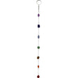 10.5" Chakra Tumbled Stone Wall Hanging String - Magick Magick.com