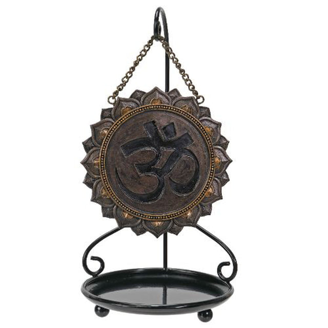 10.5" Hanging Ohm Backflow Incense Burner - Magick Magick.com