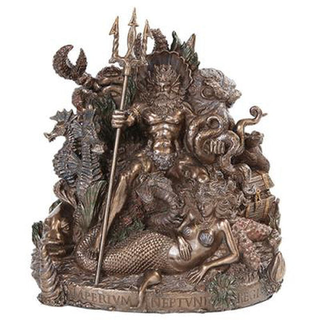 10.5" King Neptune Statue - Magick Magick.com