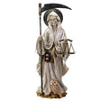 10.5" Santa Muerte White Statue - Magick Magick.com