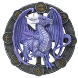 10.75 Anne Stokes Wall Plaque - Samhain Dragon - Magick Magick.com