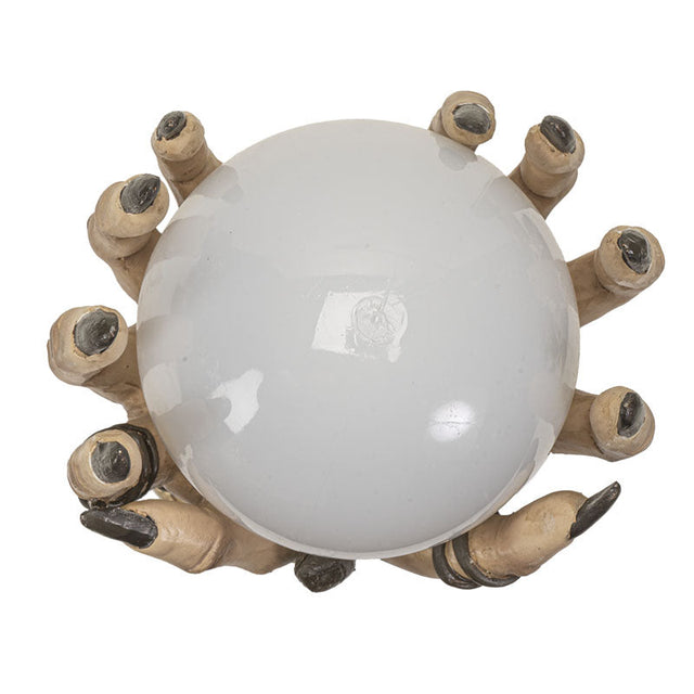 10.8" Fortune Hands with LED Ball Statue - Magick Magick.com