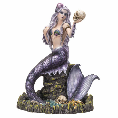 10.8" Gothic Mermaid Statue - Magick Magick.com