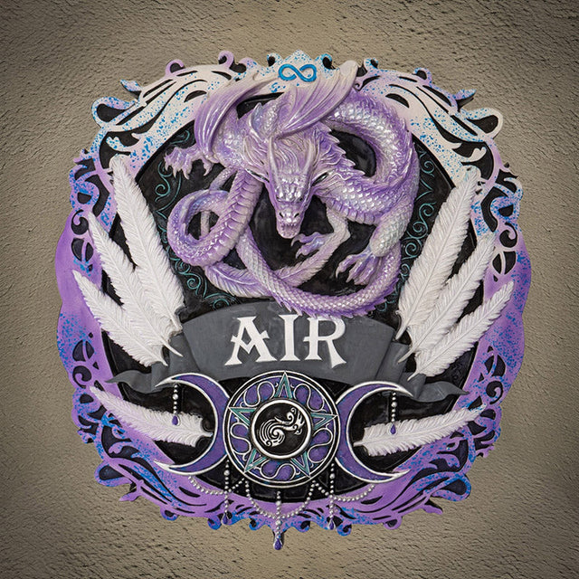 11" Anne Stokes Elements Plaque - Air - Magick Magick.com