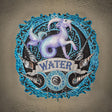 11" Anne Stokes Elements Plaque - Water - Magick Magick.com