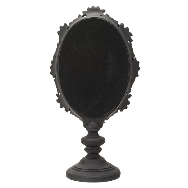 11" Black Rose Standing Mirror - Magick Magick.com