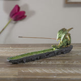 11" Dragon Geode Stick Incense Burner - Magick Magick.com