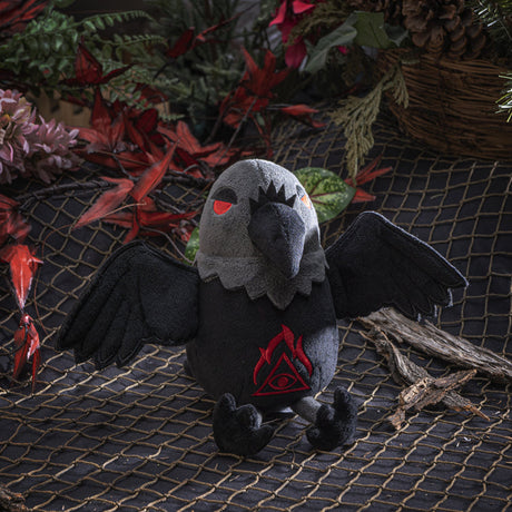 11" Raven Plush Doll - Magick Magick.com