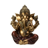 11" Seated Ganesha Statue - Magick Magick.com