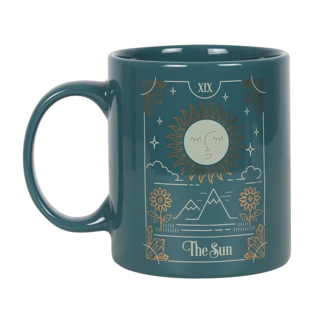 11 oz Ceramic Tarot Card Mug - The Sun - Magick Magick.com