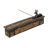 11.25" Anubis Stick Incense Burner Box - Magick Magick.com