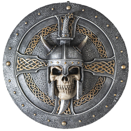 11.75" Viking Shield Plaque - Magick Magick.com