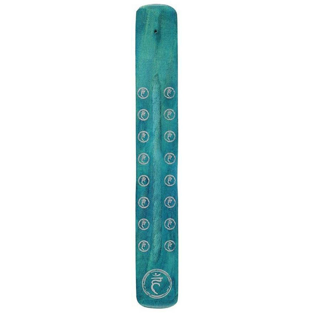 12" Chakra Incense Stick Holder - Throat - Magick Magick.com