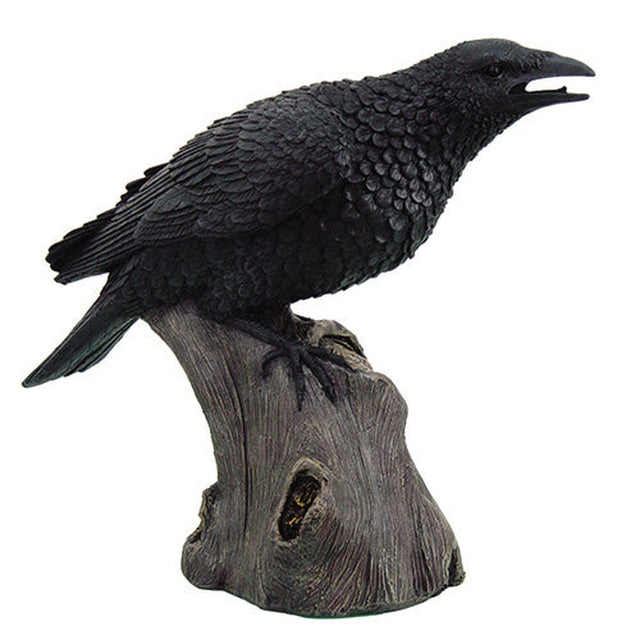 12" Raven Statue - Magick Magick.com