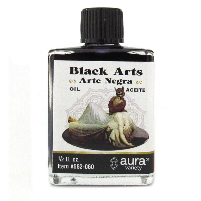 1/2 oz Aura Spiritual Oil - Black Arts - Magick Magick.com
