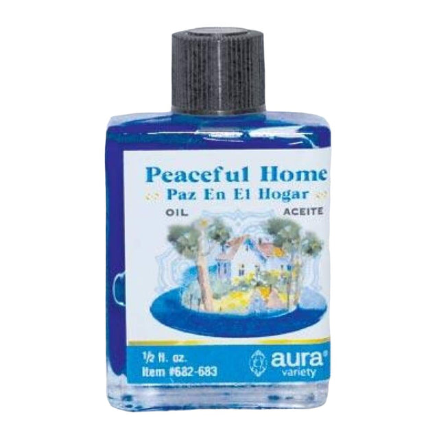 1/2 oz Aura Spiritual Oil - Peaceful Home - Magick Magick.com