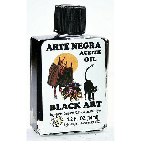 1/2 oz Brybradan Spiritual Oil - Black Art - Magick Magick.com
