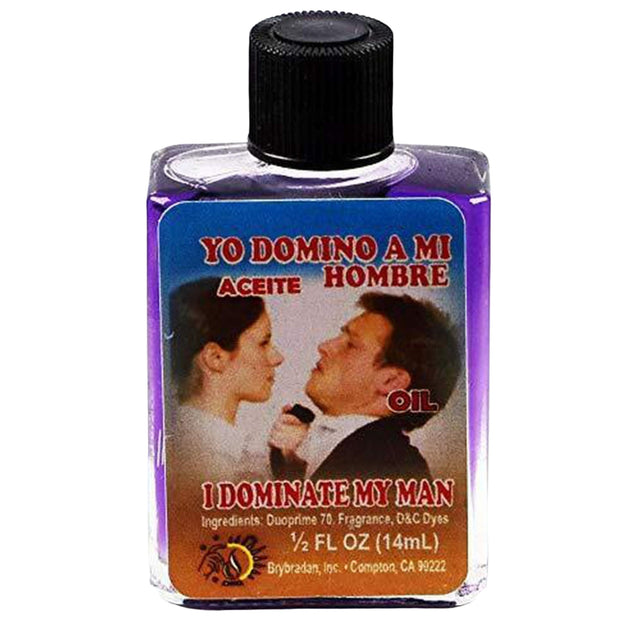 1/2 oz Brybradan Spiritual Oil - I Dominate My Man - Magick Magick.com