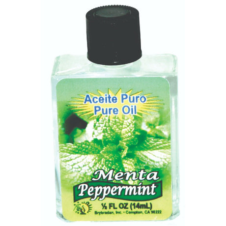 1/2 oz Brybradan Spiritual Oil - Pure Peppermint - Magick Magick.com