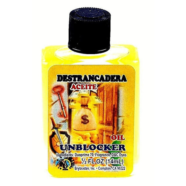 1/2 oz Brybradan Spiritual Oil - Unblocker - Magick Magick.com