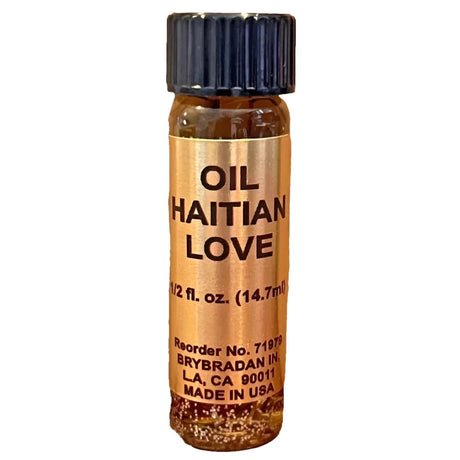 1/2 oz Espiritu Spiritual Oil - Haitian Love with Root - Magick Magick.com