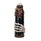 12.4" LED Potion Bottle Bones Statue - Magick Magick.com