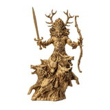 12.5" Cernunnos with Wolves Statue - Magick Magick.com