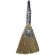 13" Wicca Gemstone Broom - Amethyst with Silver Triple Moon - Magick Magick.com