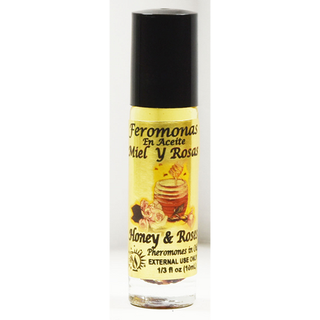 1/3 oz Roll On Pheromones - Honey & Roses - Magick Magick.com