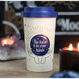 13.5 oz Bamboo Travel Mug with Sleeve - Fortune Teller - Magick Magick.com