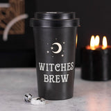 13.5 oz Bamboo Travel Mug with Sleeve - Witches Brew - Magick Magick.com