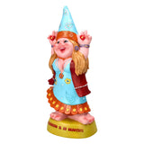 13.75" Gnome Statue - Groovy Lady - Magick Magick.com