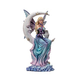 13.75" Luna Fairy with Owl Statue - Magick Magick.com