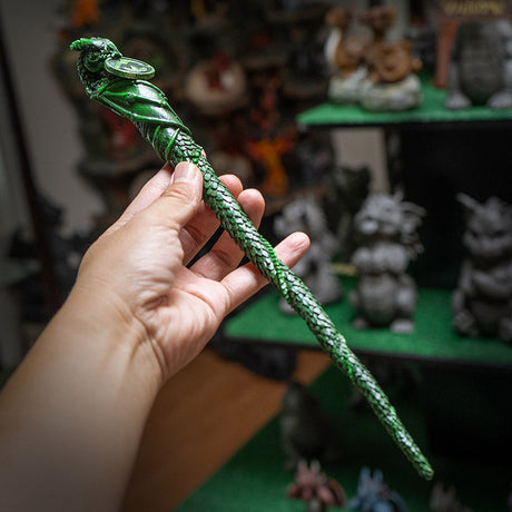 14" Mystical Wand - Earth Dragon - Magick Magick.com